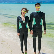 Thêm phân bón để tăng bộ đồ lặn chia đôi nam nữ và sứa dài tay quần dài quần bơi chống nắng chất béo phù hợp