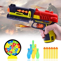 Súng đạn trẻ em mềm súng đồ chơi trẻ em an toàn có thể phóng súng mút mềm đồ chơi cho bé
