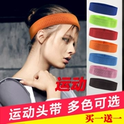 Đàn ông và phụ nữ mới thể thao headband với thiết bị thể dục vành đai mồ hôi chạy băng đô tóc chống mồ hôi headband với mồ hôi wicking turban - Kerchief / Earflap