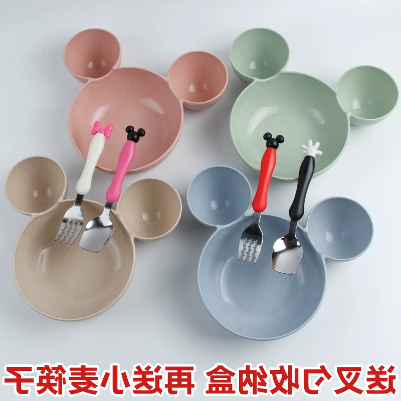 Nhật mua cho bé mẫu giáo cung cấp cho bé thìa nĩa đũa đũa dễ thương đào tạo nĩa đũa trẻ em gói bé - Cup / Table ware / mài / Phụ kiện