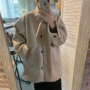 Áo khoác len nữ mùa đông 2018 mới buộc lỏng áo len ấm áp Phiên bản Hàn Quốc của phần dài của thủy triều áo phao lông vũ