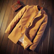 Áo gió nam cỡ lớn 5XL ngắn mùa đông cộng với phân bón để tăng áo khoác phiên bản Hàn Quốc theo xu hướng quần áo cổ lửng 200 cân.