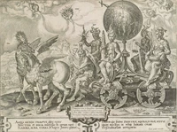 A871 [Нидерланды] Ян Ван дер Страт и другая многопользовательская коллекция-галерея классической печати 17-го века