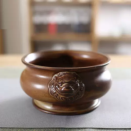 Красная гончарная гончарная горелка, внутреннее предложение ладан