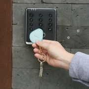 Thẻ bảo vệ truy cập vòng bao gồm cộng đồng xe buýt ic cảm ứng nước sáng tạo thả dễ thương móc chìa khóa da - Hộp đựng thẻ