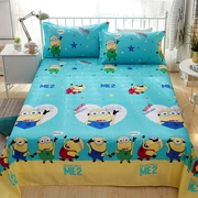 tấm bông cotton một mảnh cartoon ít người vàng cho trẻ em 1,2 triệu đơn 1.5m1.8m2.0 mét tấm bông - Khăn trải giường