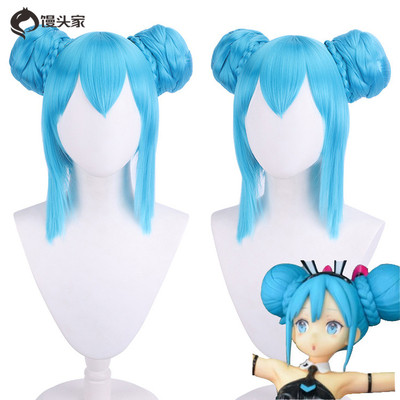 taobao agent Cosplay wigs vow wig Miku Hatsune Miku Future Rabbit Girl Black Rabbit Ver Anime Wig