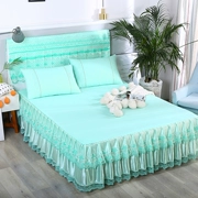 Mùa hè mát mẻ ren giường ngủ trải giường bao gồm vỏ gối vỏ gối chăn chăn 1.5 1.82.2 đối tác lưới chống muỗi - Váy Petti