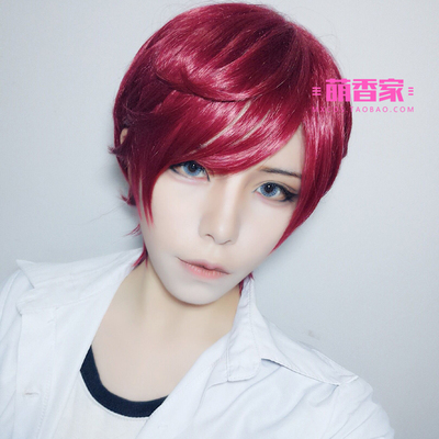 taobao agent Mengxiangjia A3 Music Mobile Games Zujianjima also reverse short hair cosplay wigs