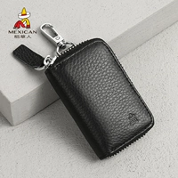 Маленькая ключница, из натуральной кожи