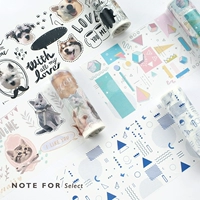 Любитель верующего соль, вода, цветовая ультразвука и бумажная лента, кошки, геометрический инструмент для счетов для собак, Diy Material