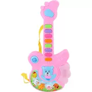 Lớn trẻ em chơi nhạc guitar đồ chơi piano đa chức năng bé có thể chơi trống nhạc cụ violin 1-3-6 tuổi - Đồ chơi nhạc cụ cho trẻ em