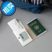 Hàn Quốc Tính khí đơn giản tôi giả da ngắn hộ chiếu thời trang nam nữ thời trang du lịch gói tài liệu gói hộ chiếu - Túi thông tin xác thực