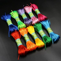 Китайский узел тканая веревка 5 Тибетские красочные подвесные материалы Компиляция веревка