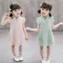 Váy trẻ em 2019 hè mới quần áo trẻ em gái sườn xám tay áo phồng váy bé ren công chúa - Khác quần lót trẻ em
