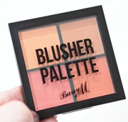 [Thư trực tiếp Hồng Kông] Phấn má bốn màu Barry M Blizer Quad Palette - Blush / Cochineal