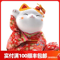 Японский фармацевт Kiln крупная столичная керамика кошачья керамика кошачья кошачья перемещение дома новые свадебные подарки