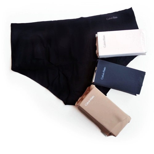Подлинный Calvin Klein CK самка XIA Ультра -типичный ледяной шелк без следа треугольных трудовых 4