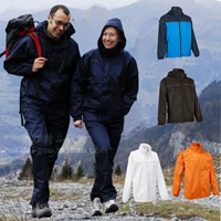 Уличная спортивная портативная куртка подходит для мужчин и женщин для влюбленных с капюшоном, ветрозащитный водонепроницаемый дождевик