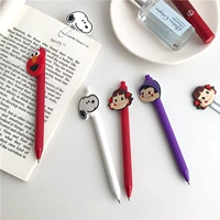Nuby, мультяшное черное кунжутное масло, ручка-роллер, канцтовары для школьников и студентов