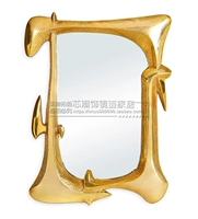 Art Mirror образец доски висят зеркало настраиваемое зеркальное зеркальное зеркальное зеркальное пламенное печь