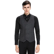 Mô hình bên ngoài thực sự bắn nam vest đôi phù hợp với vest Anh gió retro vest M22 - Áo thể thao