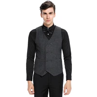 Mô hình bên ngoài thực sự bắn nam vest đôi phù hợp với vest Anh gió retro vest M22 - Áo thể thao áo khoác sát nách nam