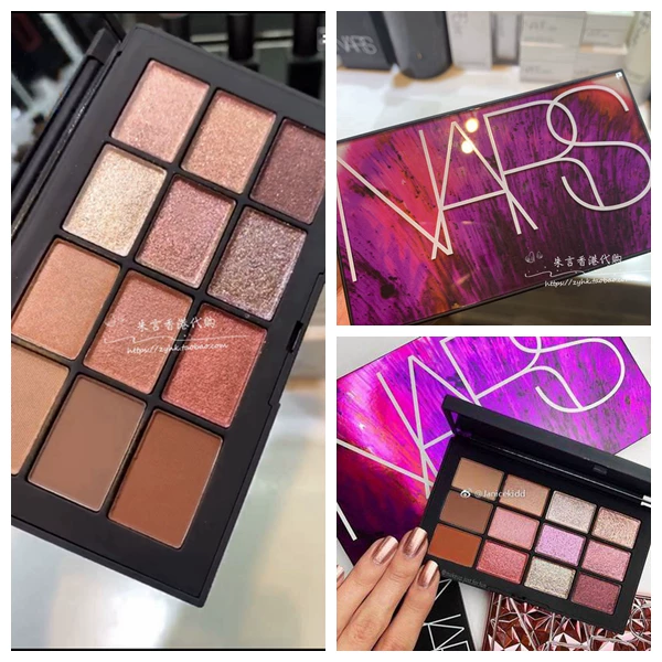 Палетка теней для век Nars, Гонконг, 2019, 12 оттенков