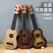 Đồ chơi trẻ em âm nhạc guitar có thể chơi nhạc cụ mô phỏng ukulele lớn mới bắt đầu bé trai bé gái - Đồ chơi nhạc cụ cho trẻ em