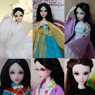 taobao agent Gift Girl's gift Xinyi Doll Doll Make Makeup DIY Dolls Dolls Costume Exquisite Hand -painted Makeup