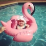 Vòng bơi cho bé 1-3 tuổi Ghế ngồi cho bé flamingo Vòng bơi cho bé 3-6 tuổi dày - Cao su nổi phao tắm bé