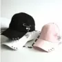 Mũ mùa hè nữ hoang dã phiên bản Hàn Quốc của mũ bóng chày giản dị Anh nam hip hop sinh viên đường phố - Bóng chày gậy bóng chày mini