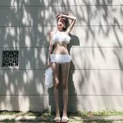 Beidis bikini ba mảnh áo tắm dày ngực nhỏ ngực thép tấm tập hợp mùa xuân nóng bỏng nước hoa nhỏ Hàn Quốc - Bikinis