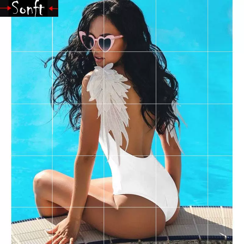 Купальник боди коньюсейшн SWIMWEAR ЖЕНЩИНЫ САНДЕПЛАТ SWIMSUIT