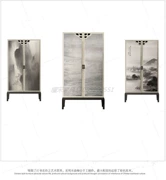 Mới Trung Quốc phong cách tủ quần áo gỗ rắn hiện đại Trung Quốc Zen chủ phòng ngủ đồ nội thất phong cách Trung Quốc lưu trữ tủ quần áo - Nhà cung cấp đồ nội thất