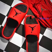 Giày thể thao nam Jordan Jordan 6 màu đen và trắng AJ Joe 6 dép và dép thể thao giản dị 881473-011-600 - Dép thể thao