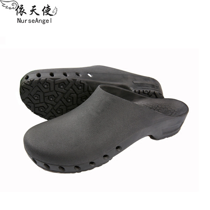 TPE nhiệt độ cao dép phòng mổ giày chống trượt unisex phẫu thuật cấp cứu y tế ICU Baotou giày lỗ giày 