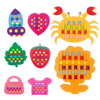 Флисовый плетеный макет для детского сада, «сделай сам», раннее развитие
