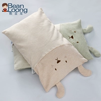 Thận Bean Bean Cotton 0 Màu Cotton Trẻ sơ sinh 1 Trẻ em 2 Trẻ sơ sinh 3 tuổi Phim hoạt hình Trẻ sơ sinh Gối Bốn Mùa Đồ dùng chung - Túi ngủ / Mat / Gối / Ded stuff gối đinh lăng