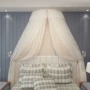 Khuyến mãi 2019 Công chúa Hàn Quốc đôi đầu giường voile lưới chống muỗi đẹp giường lãng mạn châu Âu cài đặt khung vương miện. - Bed Skirts & Valances mua rèm giường tầng