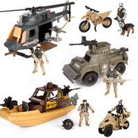 Вертолет, логический спецназ, детская подарочная коробка, комплект, игрушка
