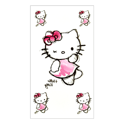 Hình xăm mèo Hello Kitty (lần hai) luôn có sức hút đặc biệt đối với các cô gái. Với các biểu tượng đáng yêu và tinh tế, những hình xăm này khiến bạn cảm thấy trẻ trung và đáng yêu hơn bao giờ hết.
Translation: Hello Kitty cat tattoos (again) always have a special attraction for girls. With cute and sophisticated symbols, these tattoos make you feel younger and more charming than ever.