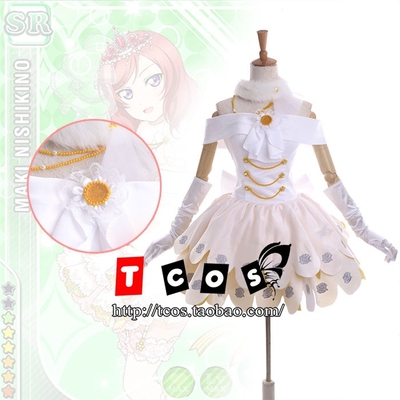 taobao agent TCOS LoveLive Awakening Flower Marrying Wedding Wedding Wedding Simi Masao COSPLAY clothing female