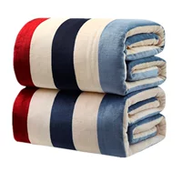 Tùy chọn Large chăn đúp 200 * 230cm chăn giải trí flannel chăn ngủ trưa - Ném / Chăn chăn nhung 5kg