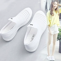 Белая обувь, универсальная спортивная обувь, тренд сезона, в корейском стиле