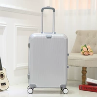 Đàn ông và phụ nữ khung nhôm xe đẩy trường hợp bánh xe hành lý mật khẩu vali 20 inch Trường hợp lên máy bay 24 inch - Vali du lịch vali samsonite