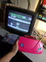 Máy chơi game Sega SEGA Master System màu hồng hiếm! - Kiểm soát trò chơi tay cầm chơi game trên tivi