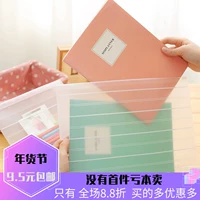 Матовая сумка для хранения, система хранения для папок, сумка для файлов, японские и корейские, Южная Корея, оптовые продажи
