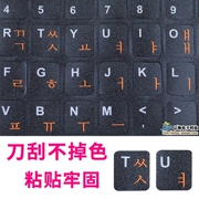 Miễn phí bưu chính Hàn Quốc Hàn Quốc dán bàn phím chữ cái máy tính để bàn máy tính xách tay bàn phím phim màng bảo vệ mờ dán - Phụ kiện máy tính xách tay