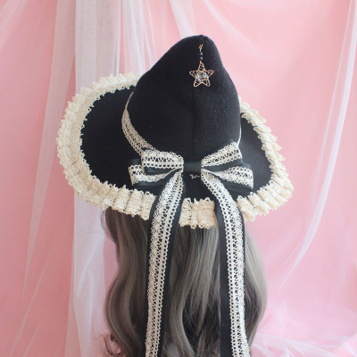 taobao agent Witch Game Lolita Original Hand of Magic Hallowee Witch Hat Magic Magic Hat Lolita